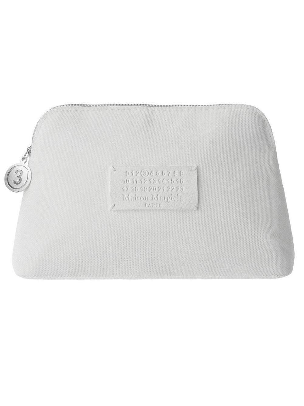 Maison Martin Margiela White Canvas Cosmetic Pouch